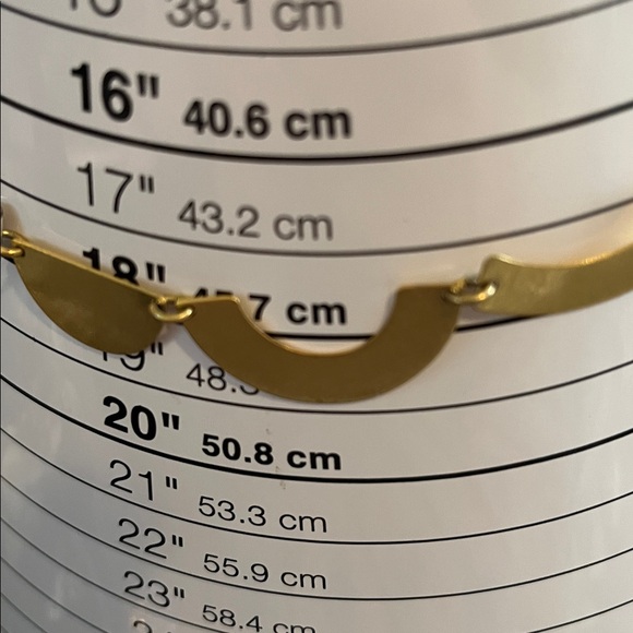 Madewell Gold and Silver Wave Necklace - Picture 3 of 3